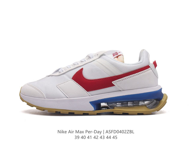 耐克 Nike Air Max Pre-Day全新配色运动的 气垫板鞋 为我们带来了新的外底和鞋帮周围的额外尺寸为鞋子的耐久设计线条增添了新能量 从配色上彰显出