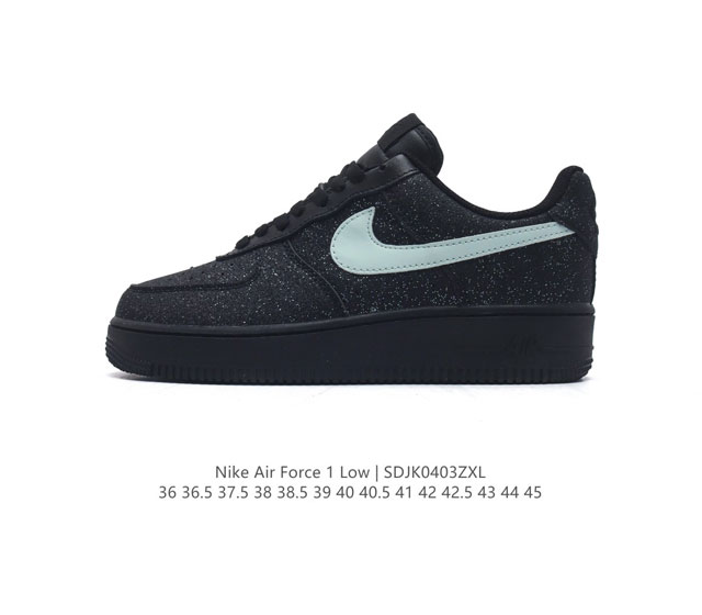 耐克nike Air Force 1 Low 空军一号 Af1 低帮百搭休闲运动板鞋 柔软 弹性十足的缓震性能和出色的中底设计 横跨复古与现代的外型结合 造就出