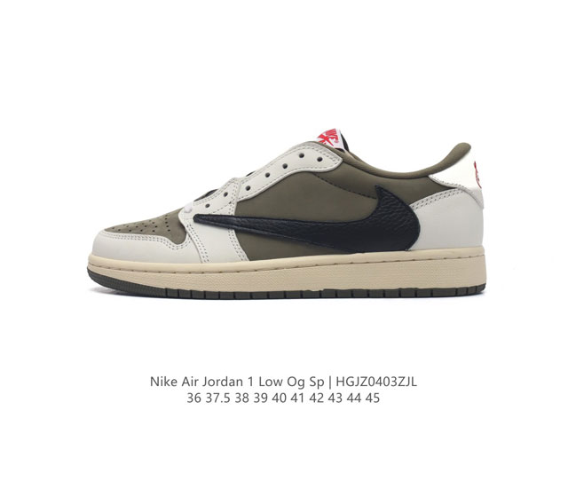 耐克 Nike Air Jordan 1 Low Og Sp Military Blue Aj1乔1 倒勾 低帮篮球鞋 Aj1 乔丹1代 Aj1 乔1 反向脚趾