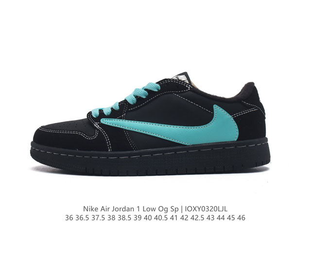 耐克 Nike Air Jordan 1 Low Og Sp Military Blue Aj1乔1 倒勾 低帮篮球鞋 Aj1 乔丹1代 Aj1 乔1 反向脚趾