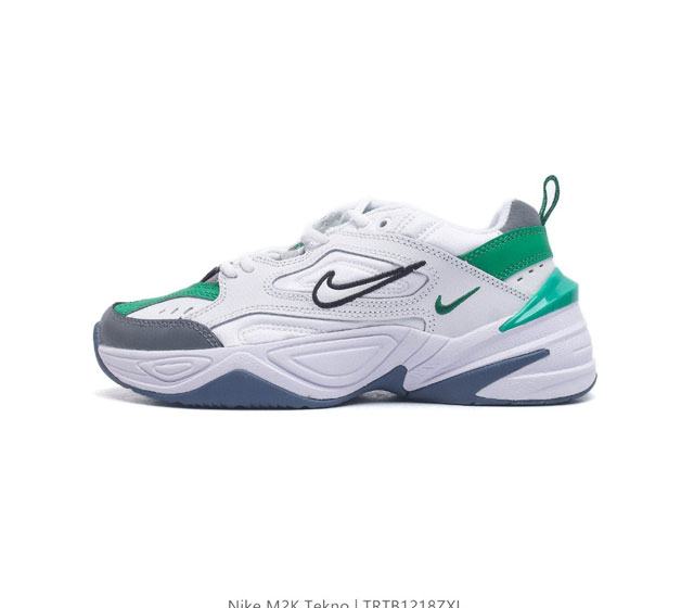 公司级耐克nike Air Monarch M2K 经典复古老爹鞋 夸张流线极符 风靡老爹元素 外形延续当下潮流得未来感老爹鞋 设计干净 货号 Bq3378-