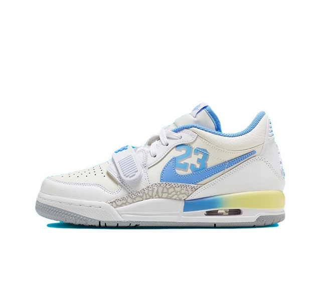 真标耐克nike Air Jordan Legacy 312 Low White Pine Green 乔丹最强三合一混合版本低帮文化休闲运动篮球鞋 货号:Fn