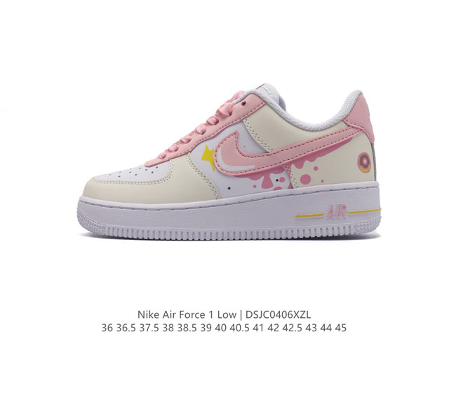 公司级 Af1耐克 Nike Air Force 1 ‘07 Low 空军一号 厚底增高百搭运动板鞋 原楦头原纸板 打造纯正空军版型，专注外贸渠道 全掌内置蜂窝