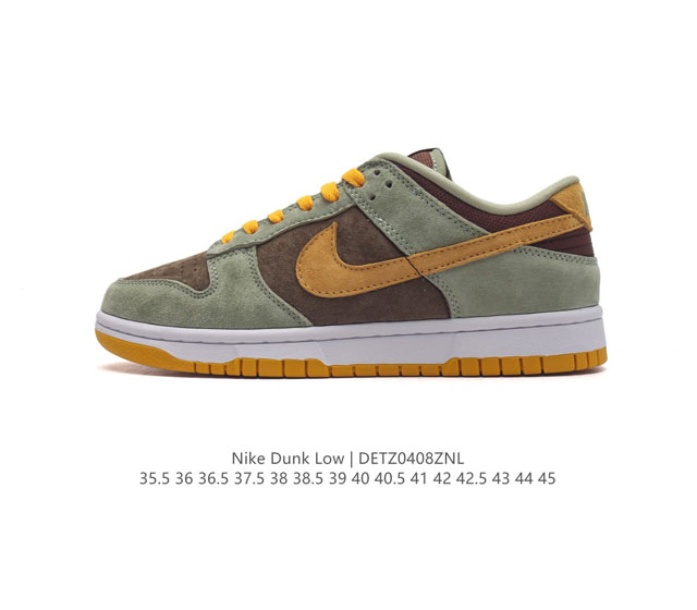 耐克nike Dunk Low 板鞋 Sb系列经典百搭休闲运动板鞋加厚鞋舌的填充，使舒适性大大提升，同时也更方便穿脱中底部分则加入了脚感柔软舒适zoomair气