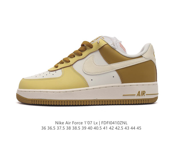 公司级 Af1耐克 Nike Air Force 1 ‘07 Low 空军一号 厚底增高百搭运动板鞋 原楦头原纸板 打造纯正空军版型，专注外贸渠道 全掌内置蜂窝