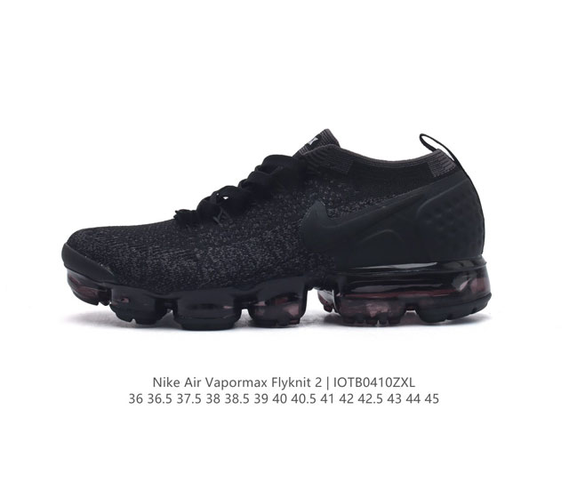 耐克 Nike Air Vapormax Flyknit 2二代全掌大气垫男女子运动鞋蒸汽跑鞋网面透气新款潮流百搭缓震慢跑鞋。Nike Air Vapormax