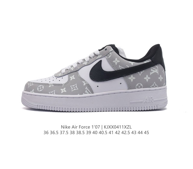 公司级 Af1耐克 Nike Air Force 1 ‘07 Low 空军一号 原楦头原纸板 打造纯正空军版型 专注外贸渠道 全掌内置蜂窝气垫 原盒配件 原厂中