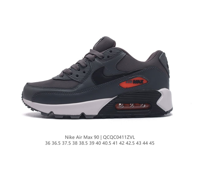 Nike耐克运动鞋 Air Max 90 健身运动跑鞋休闲鞋 复古风十足！Air Max 90 作为 Nike 旗下最经典的鞋型之一，凭借着百搭的造型，获得众多