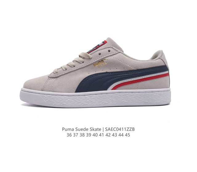 彪马puma Suede Skate 低帮复古轻便透气防滑减震休闲鞋 时尚男女士板鞋潮运动鞋 类型：男女鞋 尺码: 36-45 货号：381175 编码：Sae