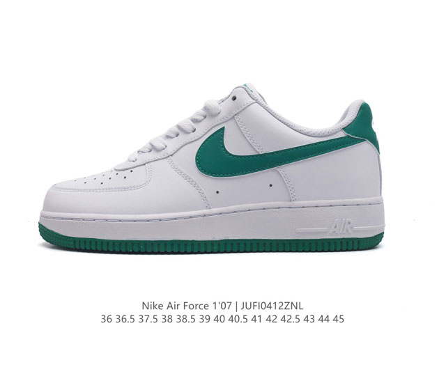 公司级 Af1耐克 Nike Air Force 1 ‘07 Low 空军一号 厚底增高百搭运动板鞋 原楦头原纸板 打造纯正空军版型，专注外贸渠道 全掌内置蜂窝