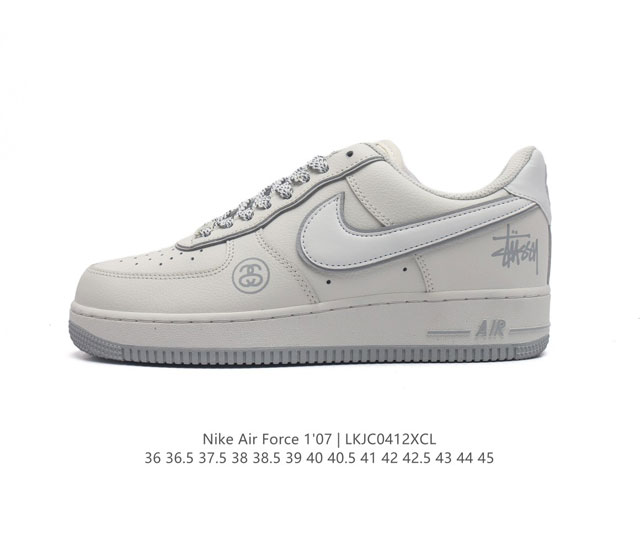 公司级 Af1耐克 Nike Air Force 1 ‘07 Low 空军一号 厚底增高百搭运动板鞋 原楦头原纸板 打造纯正空军版型，专注外贸渠道 全掌内置蜂窝