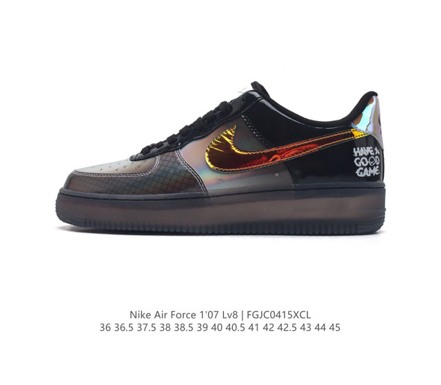 公司级 Af1耐克 Nike Air Force 1 ‘07 Low 空军一号 厚底增高百搭运动板鞋 原楦头原纸板 打造纯正空军版型，专注外贸渠道 全掌内置蜂窝