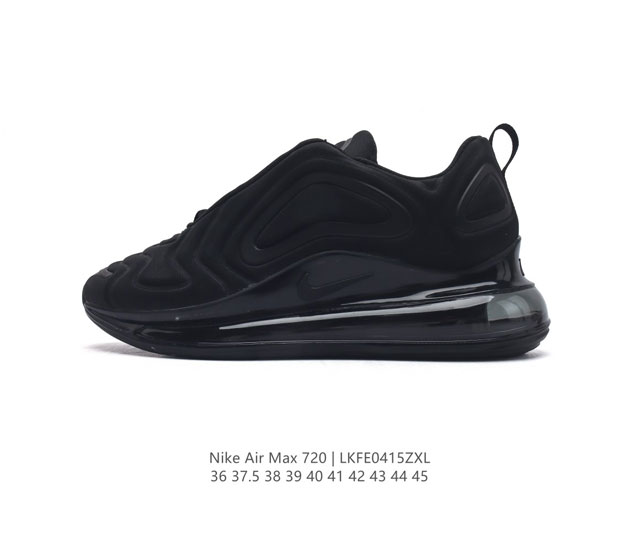 公司级 耐克 Nike Air Max 720 男女鞋 全掌大气垫透气缓震跑鞋气垫鞋 休闲运动跑步鞋 ，耐克nike Air Max 720 迎来了全新机能升级