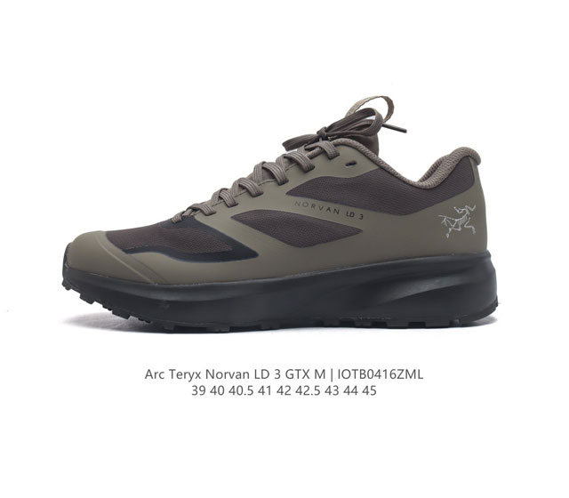 始祖鸟 Arc'Teryx Norvan Ld 户外越野鞋，集顶尖于大成的户外鞋 长距离王者 每一颗越野的心都有着与之契合的norvan鸟鞋。Norvan Ld