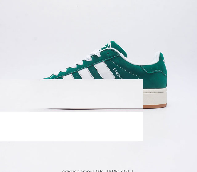 Adidas阿迪达斯.男女鞋 三叶草campus 00S 面包鞋复古休闲板鞋 千禧回潮！Adidas Campus 00S 经典再现！面包化的campus鞋款在