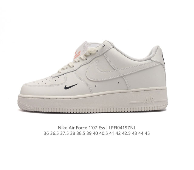 公司级 Af1耐克 Nike Air Force 1 ‘07 Low 空军一号 厚底增高百搭运动板鞋 原楦头原纸板 打造纯正空军版型，专注外贸渠道 全掌内置蜂窝