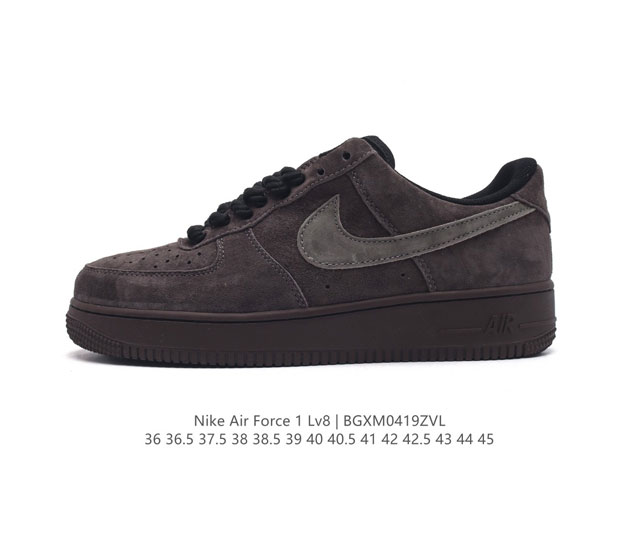 Af1耐克 Nike Air Force 1 ‘07 Low 空军一号 厚底增高百搭运动板鞋 原楦头原纸板 打造纯正空军版型，专注外贸渠道 全掌内置蜂窝气垫 原