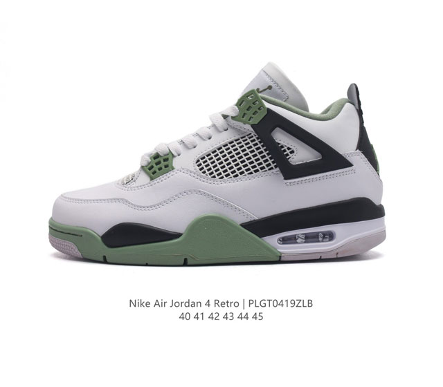 耐克 Nike Air Jordan 4 Retro Og迈克尔 乔丹aj4代乔4 中帮复古休闲运动文化篮球鞋。秉承轻量化的速度型篮球鞋设计思想完成设计，降低重