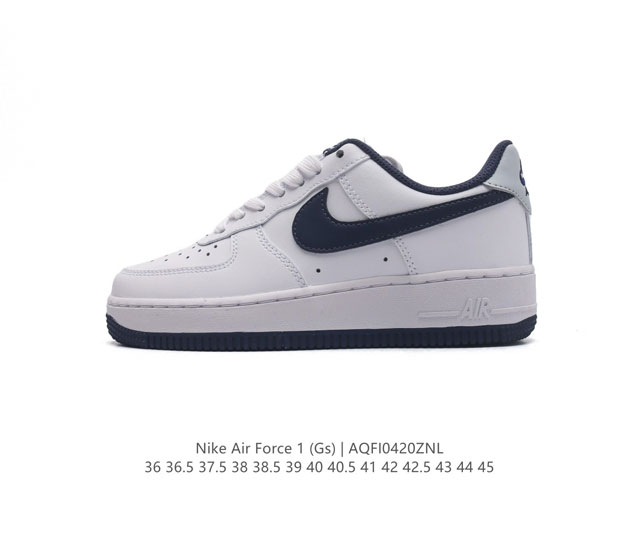 公司级 Af1耐克 Nike Air Force 1 ‘07 Low 空军一号 厚底增高百搭运动板鞋 原楦头原纸板 打造纯正空军版型，专注外贸渠道 全掌内置蜂窝