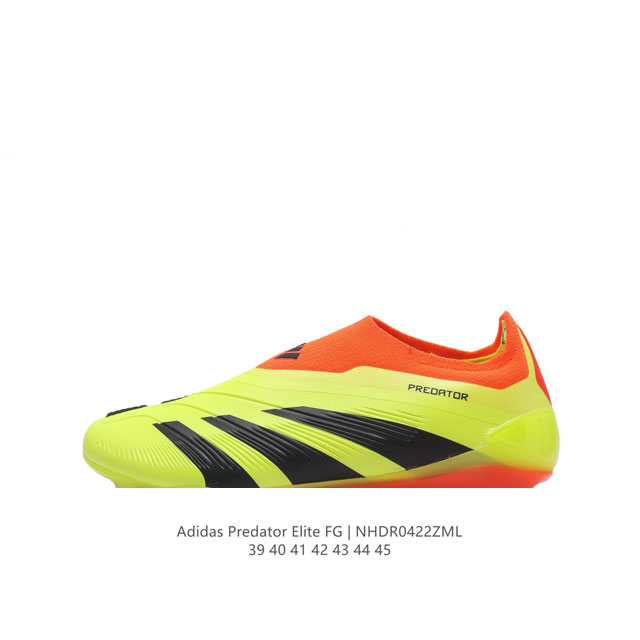 阿迪达斯 Adidas Predator 24 Elite Low Fg Boots 硬天然草坪足球运动鞋 这款新鲜设计的adidas Predator系列足球 - 点击图像关闭