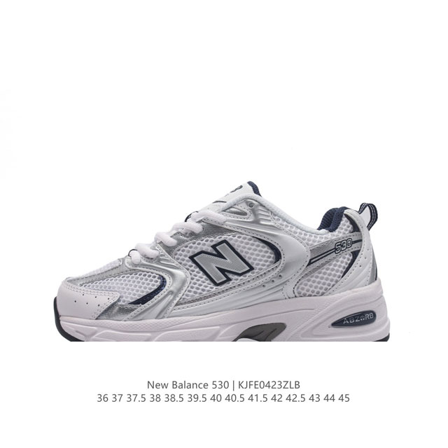 真标 新百伦 Nb530 New Balance 530 复跑古鞋nb530这鞋双确实是nb家经复典古款式之一，以全科新技诠释，成打功造530鞋款。鞋面保在持5