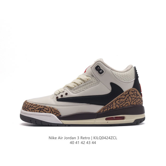 耐克 乔丹 Aj3 耐克 Nike Air Jordan 3 Retro Se 乔3 复刻篮球鞋 乔丹3代 三代 男子运动鞋。作为 Aj 系列中广受认可的运动鞋