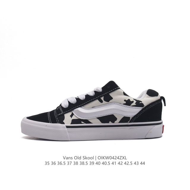 万斯 Vans Knu-Skool Vr3 Lx 面包鞋。坎普尔 茱利安系列低帮复古硫化休闲运动板鞋“肥胖版大logo”要说整个2023年最为热门的鞋型之一，