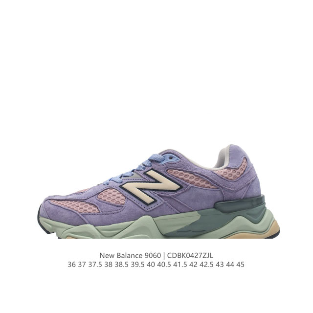 Nb 新百伦 New Balance Nb9060小象蹄男女款9060舒适百搭老爹鞋。全新 9060 款式将经典风格与现代设计融合到日常多功能性中。 9060