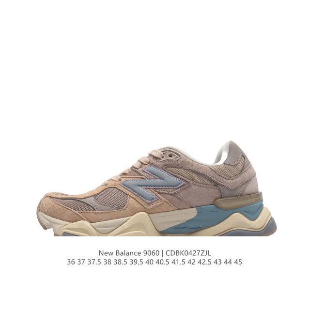 Nb 新百伦 New Balance Nb9060小象蹄男女款9060舒适百搭老爹鞋。全新 9060 款式将经典风格与现代设计融合到日常多功能性中。 9060