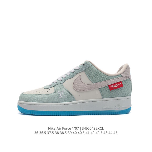 海外限量发售！公司级nike Air Force 1 '07 Low “中国年限定--辰龙” 空军一号 低帮 运动鞋 休闲鞋 折边针车 工艺难度大 原楦头原纸板