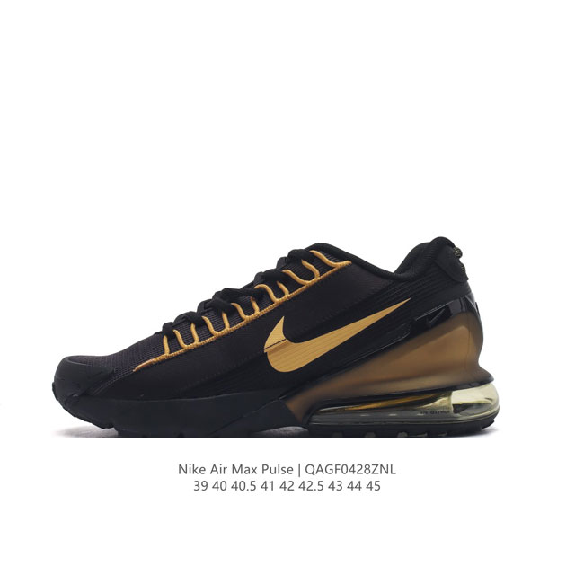 Nike耐克 Air Max Pulse 技术风球鞋 休闲运动气垫跑步鞋。大热潜力股，Nike 亮相全新 Air Max Pulse 鞋型， 舒适到飞 律动到底