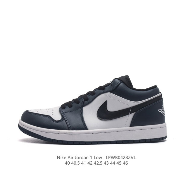 耐克 乔丹air Jordan 1 Low Aj1 乔1 乔丹1代aj1 低帮复古文化休闲运动篮球鞋。该鞋款从 1985 年元年款汲取设计灵感，焕新演绎简约经典