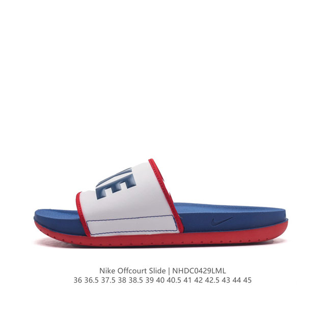 耐克 Nike Offcourt Adjust Slide 男女子拖鞋缓震 夏季 一字拖 沙滩运动防水凉拖鞋 家居休闲拖鞋 类型：男女鞋 尺码：36-45含半码