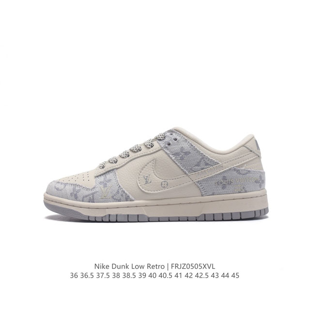 公司级nike Sb Dunk Low X Lv联名 纯原大厂出品 极力推荐 原装头层材料 独家版型蒸餾加工 帶來的是更好的视觉和脚感体验 大厂纯原品质出货 清