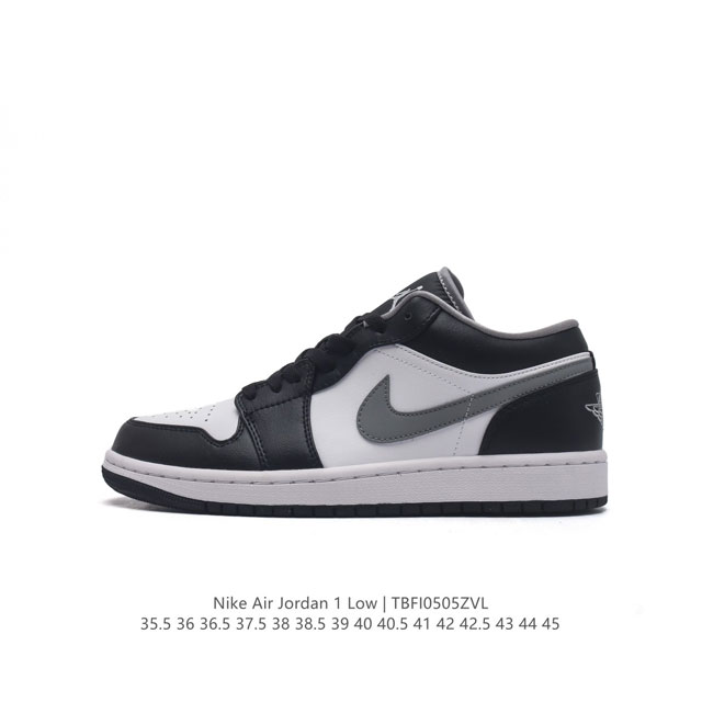 耐克 乔丹air Jordan 1 Low Aj1 乔1 乔丹1代aj1 低帮复古文化休闲运动篮球鞋。该鞋款从 1985 年元年款汲取设计灵感，焕新演绎简约经典