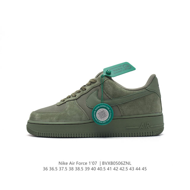 公司级 附赠送logo清洁刷 Af1耐克 Nike Air Force 1 ‘07 Low 空军一号厚底增高百搭休闲运动板鞋 原楦头原纸板 打造纯正空军版型，专