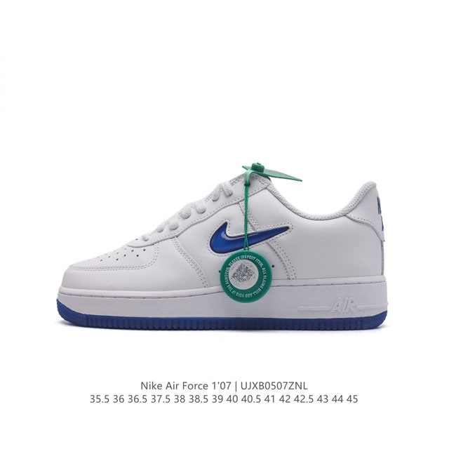 公司级 附赠送logo清洁刷 Af1耐克 Nike Air Force 1 ‘07 Low 空军一号厚底增高百搭休闲运动板鞋 原楦头原纸板 打造纯正空军版型，专