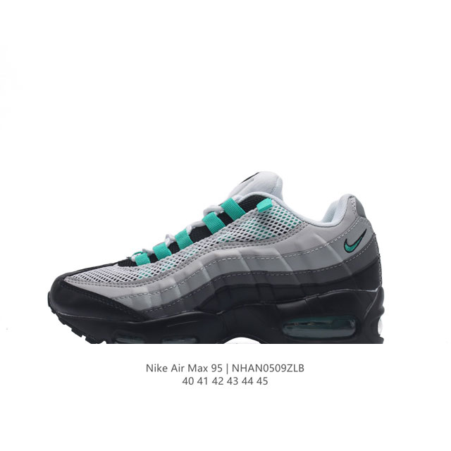 Nike 耐克 Air Max 95 潮流百搭 气垫缓震慢跑鞋 休闲防滑运动鞋！Nike耐克男女鞋跑步鞋经典透气舒适运动鞋休闲鞋。为了迎接今年的世界地球日，Ni