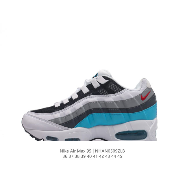 Nike 耐克 Air Max 95 潮流百搭 气垫缓震慢跑鞋 休闲防滑运动鞋！Nike耐克男女鞋跑步鞋经典透气舒适运动鞋休闲鞋。为了迎接今年的世界地球日，Ni