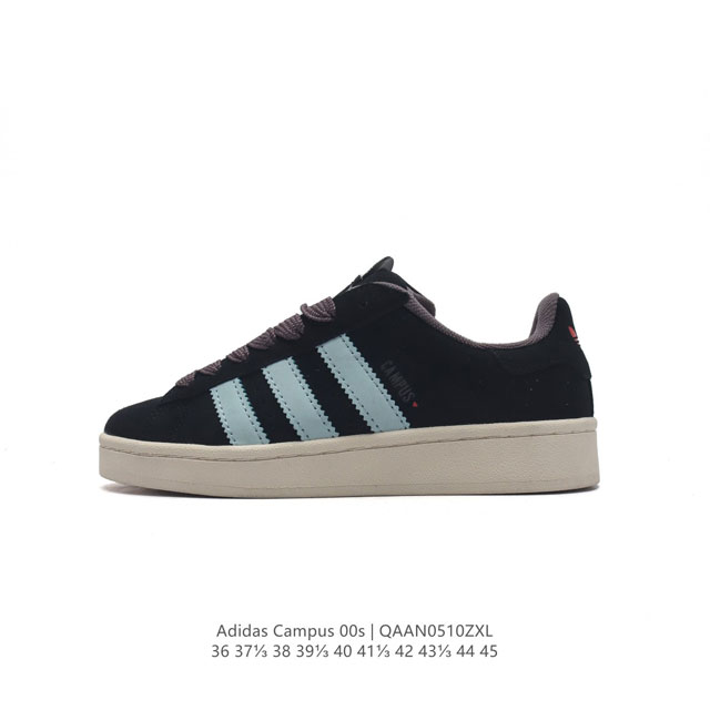 Adidas阿迪达斯.男女鞋 三叶草campus 00S 面包鞋复古休闲板鞋。千禧回潮！Adidas Campus 00S 经典再现！面包化的campus鞋款在