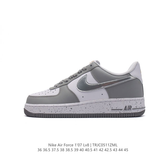 公司级 Af1耐克 Nike Air Force 1 ‘07 Low 空军一号 厚底增高百搭运动板鞋 原楦头原纸板 打造纯正空军版型，专注外贸渠道 全掌内置蜂窝