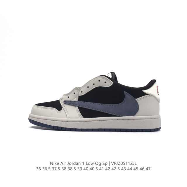 耐克 Nike Air Jordan 1 Low Og Sp Military Blue Aj1乔1 倒勾 低帮篮球鞋 Aj1 乔丹1代 Aj1 乔1 反向脚趾