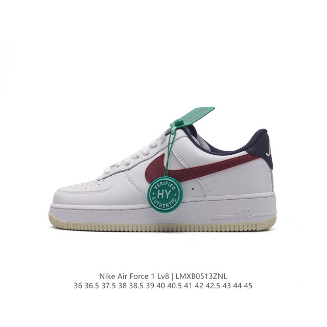 公司级 附赠送logo清洁刷 Af1耐克 Nike Air Force 1 ‘07 Low 空军一号厚底增高百搭休闲运动板鞋 原楦头原纸板 打造纯正空军版型，专