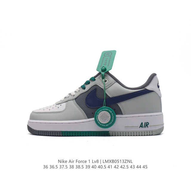 公司级 附赠送logo清洁刷 Af1耐克 Nike Air Force 1 ‘07 Low 空军一号厚底增高百搭休闲运动板鞋 原楦头原纸板 打造纯正空军版型，专