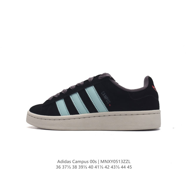 Adidas阿迪达斯.男女鞋 三叶草campus 00S 面包鞋复古休闲板鞋。千禧回潮！Adidas Campus 00S 经典再现！面包化的campus鞋款在