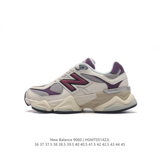 Nb 新百伦 New Balance Nb9060小象蹄男女款9060舒适百搭老爹鞋。全新 9060 款式将经典风格与现代设计融合到日常多功能性中。 9060