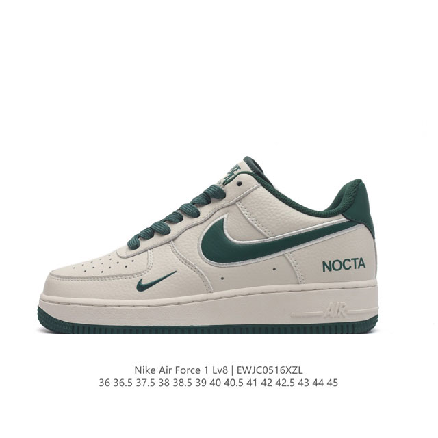 公司级 Af1耐克 Nike Air Force 1 ‘07 Low 空军一号 厚底增高百搭运动板鞋 原楦头原纸板 打造纯正空军版型，专注外贸渠道 全掌内置蜂窝