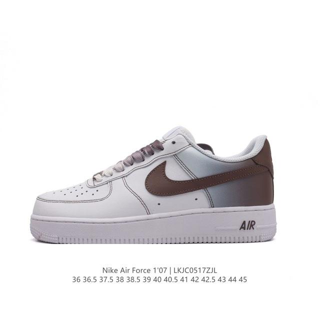 公司级 Af1耐克 Nike Air Force 1 ‘07 Low 空军一号 厚底增高百搭运动板鞋 原楦头原纸板 打造纯正空军版型，专注外贸渠道 全掌内置蜂窝