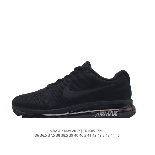 Nike 耐克 Air Max 2017 男女士跑鞋全掌气垫缓震休闲运动跑步鞋。Nikeair Max2017是nike Air Max系列的2017年旗舰款跑