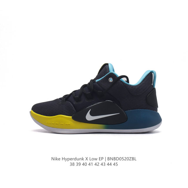 耐克 Nk Hyperdunk X Low Ep 中帮男女士实战篮球鞋双气垫实战神鞋 绝迹单品 圈内高端零售大神实体冲z唯一指定的渠道版本 非pt本地产物 品控